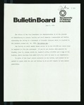 Bulletin Board 1974-06-05
