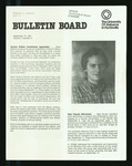 Bulletin Board Vol. 7, No. 9, 1981-09-15
