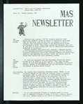 MAS Newsletter 1987 by University of Alabama in Huntsville