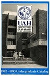 1992-1993 Undergraduate Catalog by University of Alabama in Huntsville