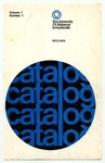 1973-1974 Catalog, vol. 7, no. 1