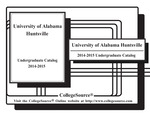 2014-2015 Undergraduate Catalog by University of Alabama in Huntsville
