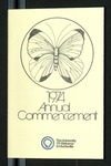 1974 Annual Commencement Program