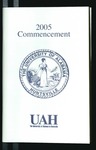 2005 Commencement Program