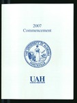 Spring 2007 Commencement Program