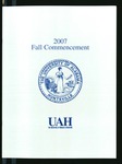 Fall 2007 Commencement Program