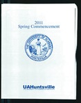 Spring-Summer 2011 Commencement Program by University of Alabama in Huntsville