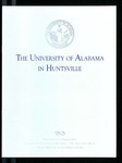 Fall 2012 Commencement Program by University of Alabama in Huntsville