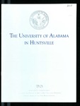 Spring 2013 Commencement Program by University of Alabama in Huntsville