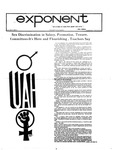 Exponent, Vol. 4, No. 1, 1971-07-14