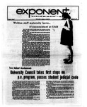 Exponent, Vol. 4, No. 7, 1971-11-10