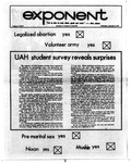 Exponent, Vol. 4, No. 8, 1971-12-15 by University of Alabama in Huntsville