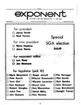 Exponent Vol. 4, No. 16, 1972-05-10 by University of Alabama in Huntsville