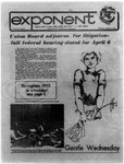 Exponent, Vol. 6, No. 6, 1973-03-21 by University of Alabama in Huntsville