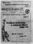 Exponent, Vol. 6, No. 7, 1973-04-11 by University of Alabama in Huntsville