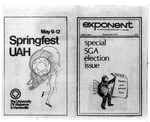 Exponent Vol. 7, No. 7, 1974-05-08 by University of Alabama in Huntsville