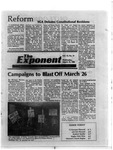 Exponent Vol. 13, No. 14, 1980-03-19 by University of Alabama in Huntsville