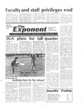 Exponent Vol. 14, No. 21, 1980-08-14 by University of Alabama in Huntsville