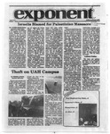 Exponent Vol. 17, No. 5, 1982-10-06 by University of Alabama in Huntsville