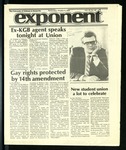 Exponent Vol. 18, No. 22, 1983-10-05 by University of Alabama in Huntsville