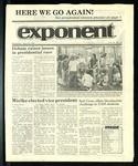 Exponent Vol. 18, No. 42, 1984-04-25 by University of Alabama in Huntsville