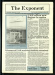 Exponent 1986-09-24 by University of Alabama in Huntsville