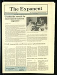 Exponent 1986-10-15 by University of Alabama in Huntsville