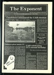 Exponent 1986-10-29 by University of Alabama in Huntsville