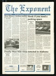 Exponent Vol. 33, No. 3, 2001-09-06 by University of Alabama in Huntsville