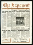 Exponent Vol. 33, No. 9, 2001-10-25 by University of Alabama in Huntsville