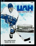 Hockey Program, Colgate vs. UAH, 1986-11