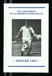 Men's Soccer 1987 Media Guide by University of Alabama in Huntsville