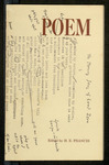 POEM no. 5, March 1969 by Huntsville Literary Association (Huntsville, Ala.)