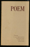 POEM no. 25, November 1975 by Huntsville Literary Association (Huntsville, Ala.)