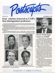 Postscripts Vol. 9, No. 21, 1990-11-13 by University of Alabama in Huntsville