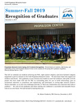 2019 Summer-Fall Graduate Recognition Program by Propulsion Research Center and Robert Frederick