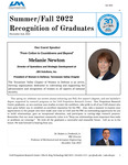 2022 Summer-Fall Graduate Recognition Program by Propulsion Research Center and Robert Frederick