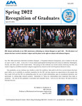 2022 Spring Graduate Recognition Program by Propulsion Research Center and Robert Frederick