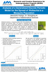 Analysis of a Generalized Discrete Periodic Model for the Spread of Wolbachia in a Mosquito Population by Alexandra Fedrigo