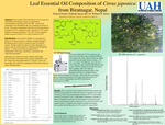 Leaf Essential Oil Composition of Citrus Japonica from Biratnagar, Nepal