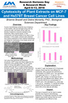 Cytotoxicity of Plant Extracts on MCF-7 and Hs578T Breast Cell Lines by Brianne Brazell