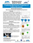 Predicting Mechanical Properties of Lattice Structures