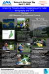 Analyzing Panama Water Resources Using Radar Topography and GPS by Tim Klug