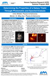 Determining the Properties of a Galaxy Triplet Through Photometric and Spectral Analysis