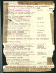University of Alabama Huntsville Center Schedule of Classes, Winter Quarter, 1952-1953