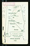 The University of Alabama Huntsville Center Announcements, Spring Quarter 1957-1958