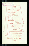 The University of Alabama Huntsville Center Announcements, Summer Quarter 1959
