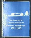 UAH Student Handbook 1991-1993 by University of Alabama in Huntsville