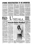 Univala Vol. 3, No. 6, 1968-01-23 by University of Alabama in Huntsville