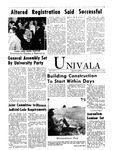 Univala Vol. 3, No. 9, 1968-03-12 by University of Alabama in Huntsville